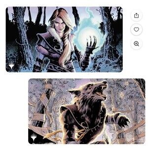 Magic The Gathering - Innistrad Arlinn Kord / Wolf Ultra Pro Doubleside Playmat